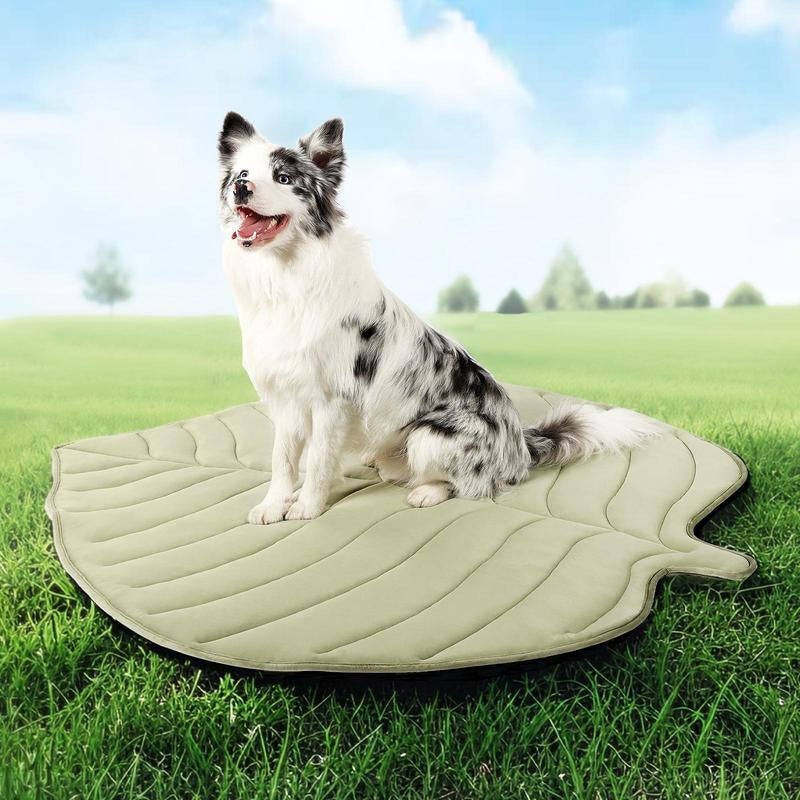 Vagascape Dog Cooling Eco-Friendly Mat, Cooling Pad, Pet Cool Mats for Dogs and Cats Use in Crate, Tunk, Camping, Outdoors, Portable, Machine Washable, Durable, without Gel